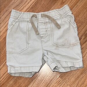 Kids Tan Drawstring Shorts